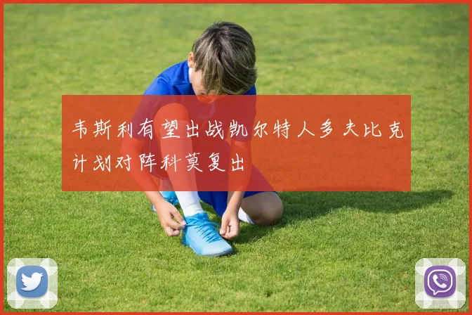 韦斯利有望出战凯尔特人多夫比克计划对阵科莫复出