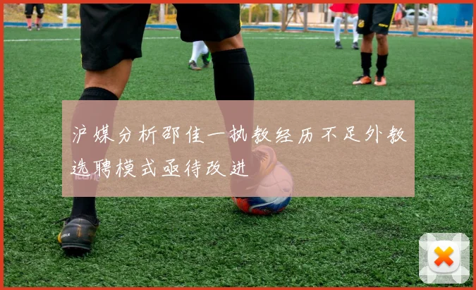 沪媒分析邵佳一执教经历不足外教选聘模式亟待改进